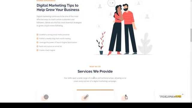 Qrion - SEO and Digital Marketing WordPress Theme SEO Marketing agency Chinami