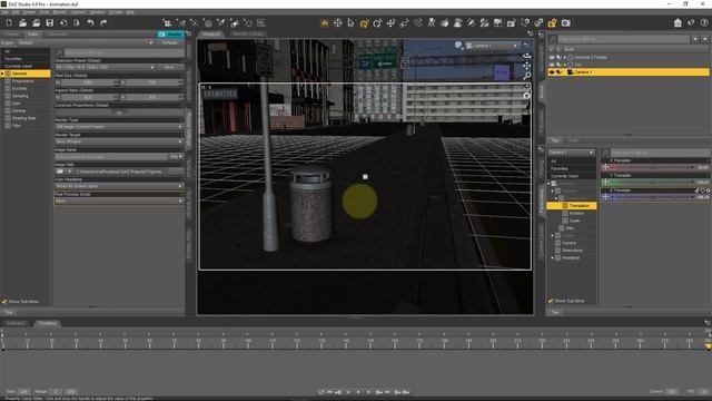 Creating Walk Animations in DAZ Studio