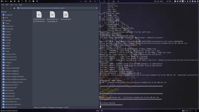 ArcoLinux : 3028 How to build the ArcoLinuxS-Xanmod