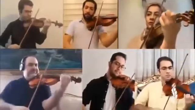 Iranian Musicians Playing Traditional Music