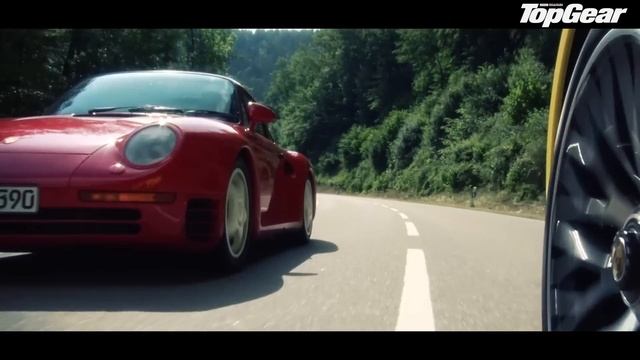 Porsche 959 vs 911 Turbo 930 993 991  TopGear Polska  Test Drive  ENG Subs
