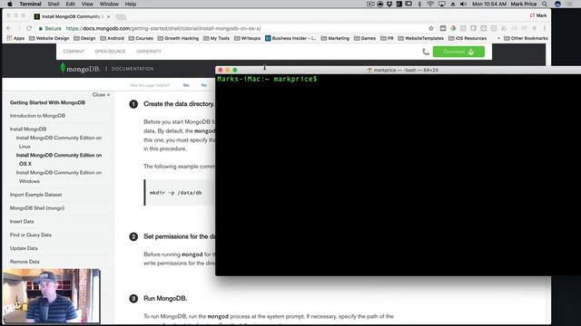 110.  Working With the Mongo Shell