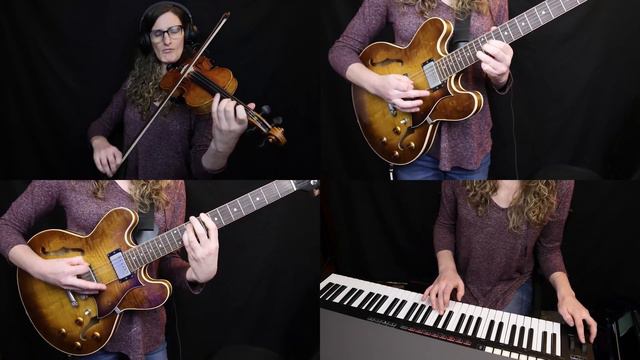 Street Fighter 2 - Guile's Theme - Violin, Piano, and Electric Guitar