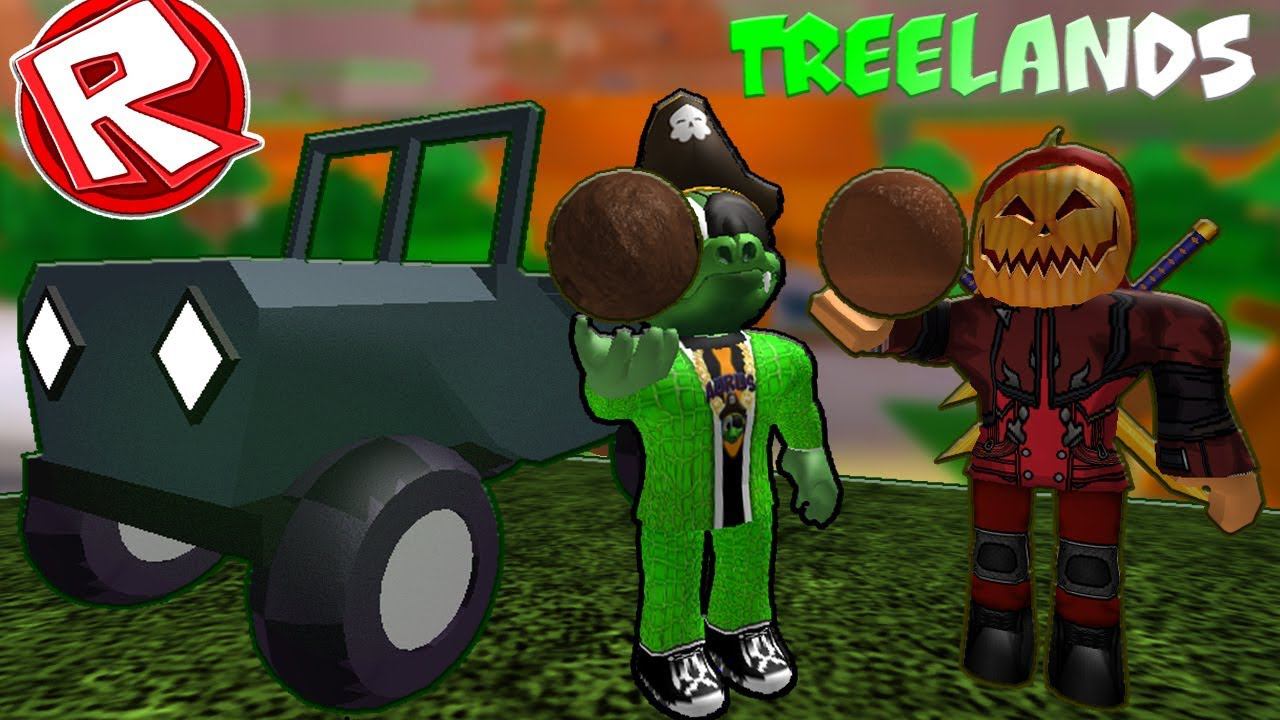 покоряю ROBLOX TREELANDS! с Jakcoman купил Jeep