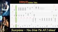 You Give Me All I Need - Scorpions - Guitar + Bass TABS Lesson