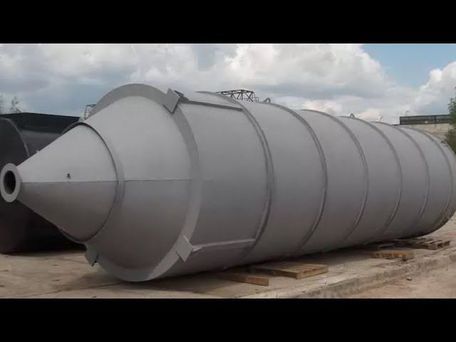 Силос для цемента #металлоконструкции #шортс #силос #резервуар #тикток