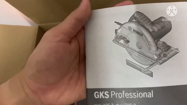 BOSCH GKS 9 || CIRCULAR SAW ||  2050W || UNBOXING