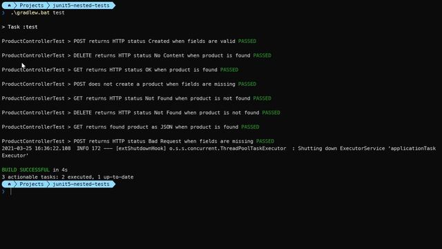 JUnit 5 Nested Tests Tutorial