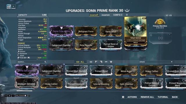Soma Incarnon God Riven Showcase