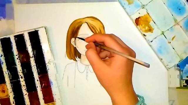 РИСУЮ ЛЮСИ ИЗ ХРОНИКИ НАРНИИ