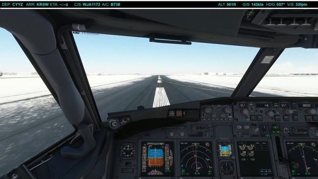 MSFS 2020  Real World WestJet OPS  Full Flight  PMDG 737  GSX Pro  CYYZ KRSW 
