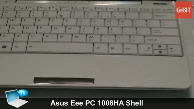 Asus Eee PC 1008HA SeaShell