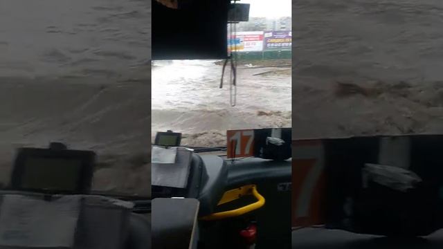 Потоп в Барнауле 23.03.2018