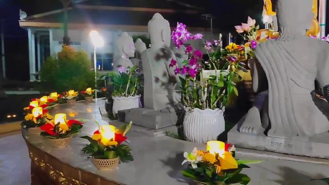 នមស្សការ បូជាផ្កា ប្រទីប ថ្វាយព្រះរតនត្រ័យ🌷🙏🌷