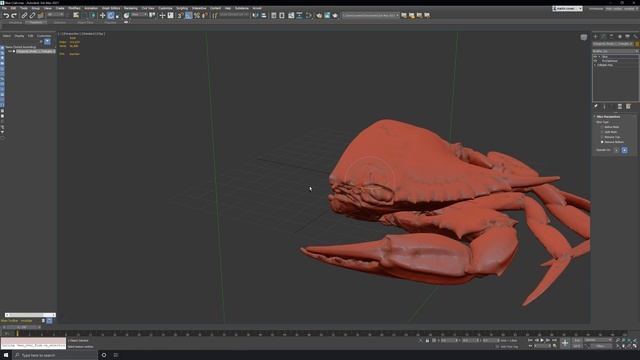 Introduction to Retopology Tools for 3ds Max®: Retopologizing a Scanned Mesh