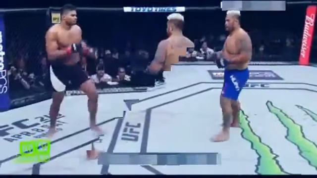 Алистера и Марк хан крутой бой UFC 209