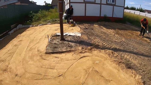 Как правильно сделать парковку для машины на даче