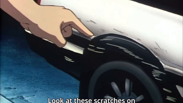 Initial D Bunta gets angry at Takumi for Scratching his 86!