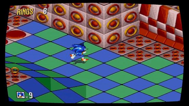 Sonic 3D. 03. Босс Атакующая броня