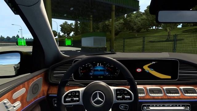 Mercedes-Benz W167 GLE-Class - euro truck simulator 2 - g920 -4k