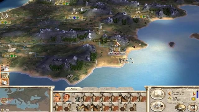 Rome Total War Darth Mod - Spain Campaign #1