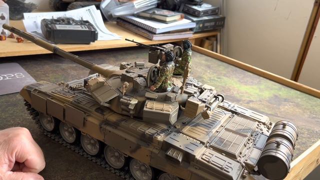 RC Heng Long T90 Assembled & Ready For Paint