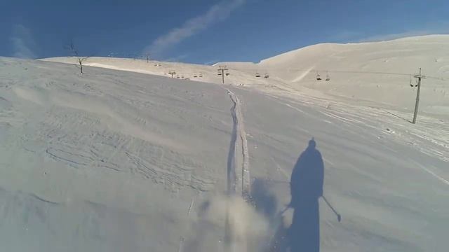 Backviewskiing