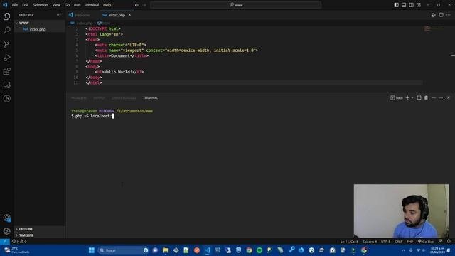 Como iniciar un Servidor local con PHP 8.1 2023