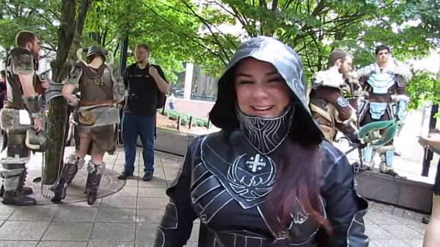 LJ Cosplay's Nightingale Armor at DragonCon 2015