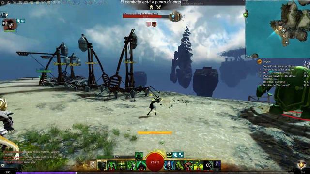 Probando build de metabattle , Necro Condis Core  PVP Guild wars  2