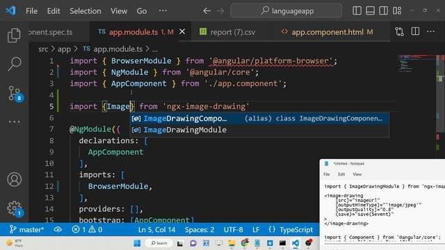 Angular 14 ngx-image-drawing Example to Draw on Images With Colors & Download it inside Browser