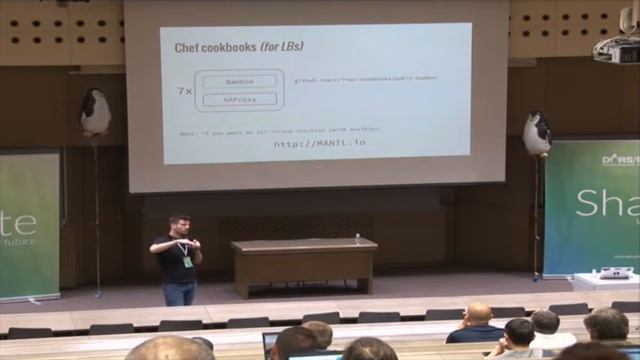 DORS/CLUC 2016 - Building your own PaaS with Chef and Mesos