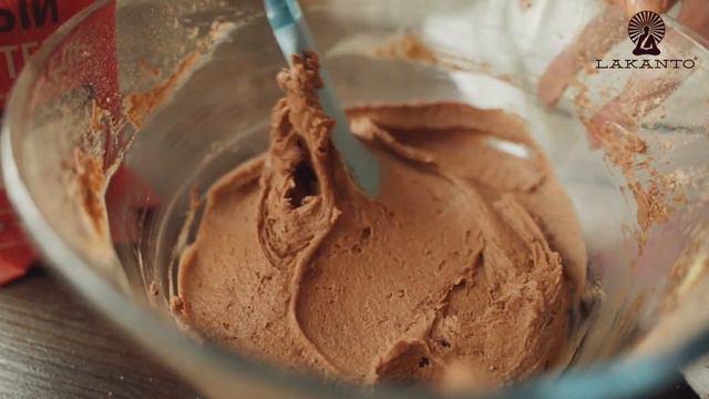 Брауни с голубикой без сахара – Пошаговый рецепт – Lakanto brownie