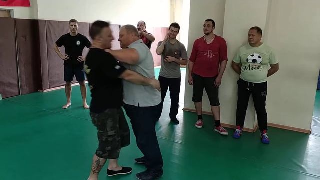 Systema Ryabko Moscow HQ. Morning traning