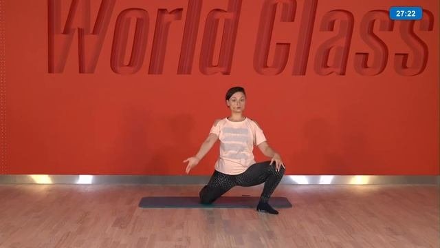 TOTAL STRETCH с Анной Рулевой  22 октября 2020  Онлайн-тренировки World Class