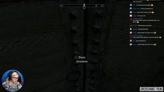 PRZYJĘCIE DO ZIMOWEJ TWIERDZY - The Elder Scrolls V: Skyrim #8 [LIVE]