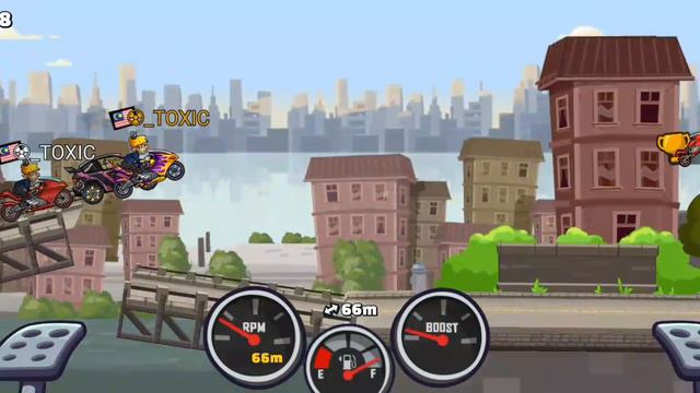 hill climb racing:приветствие