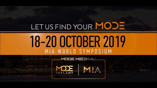 MIA Mode Implant Academy World Symposium 2019