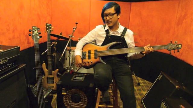 รวว Bass Ibanez SRF 705 Fretless By คณโต The Parkinson