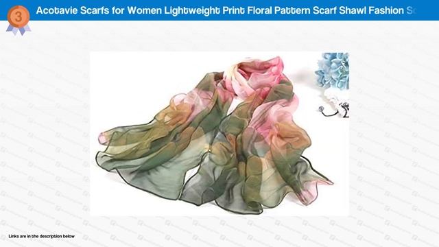 Best Womens Fashion Scarves August 2023
