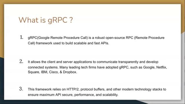 Introduction to gRPC for fast and scalable api development - Part1