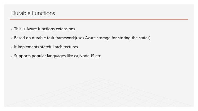 Design serverless solutions with Azure Durable Functions