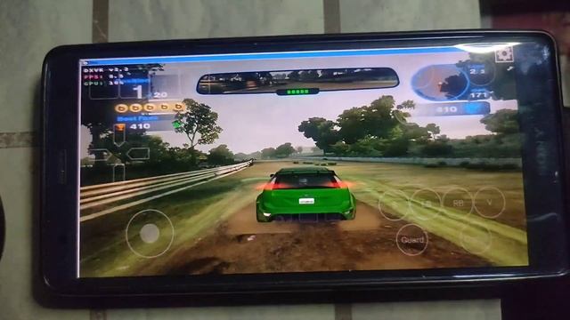 Tes Blur Box64Droid Sony Xz2 Snap 845 DXVK 1.10.3