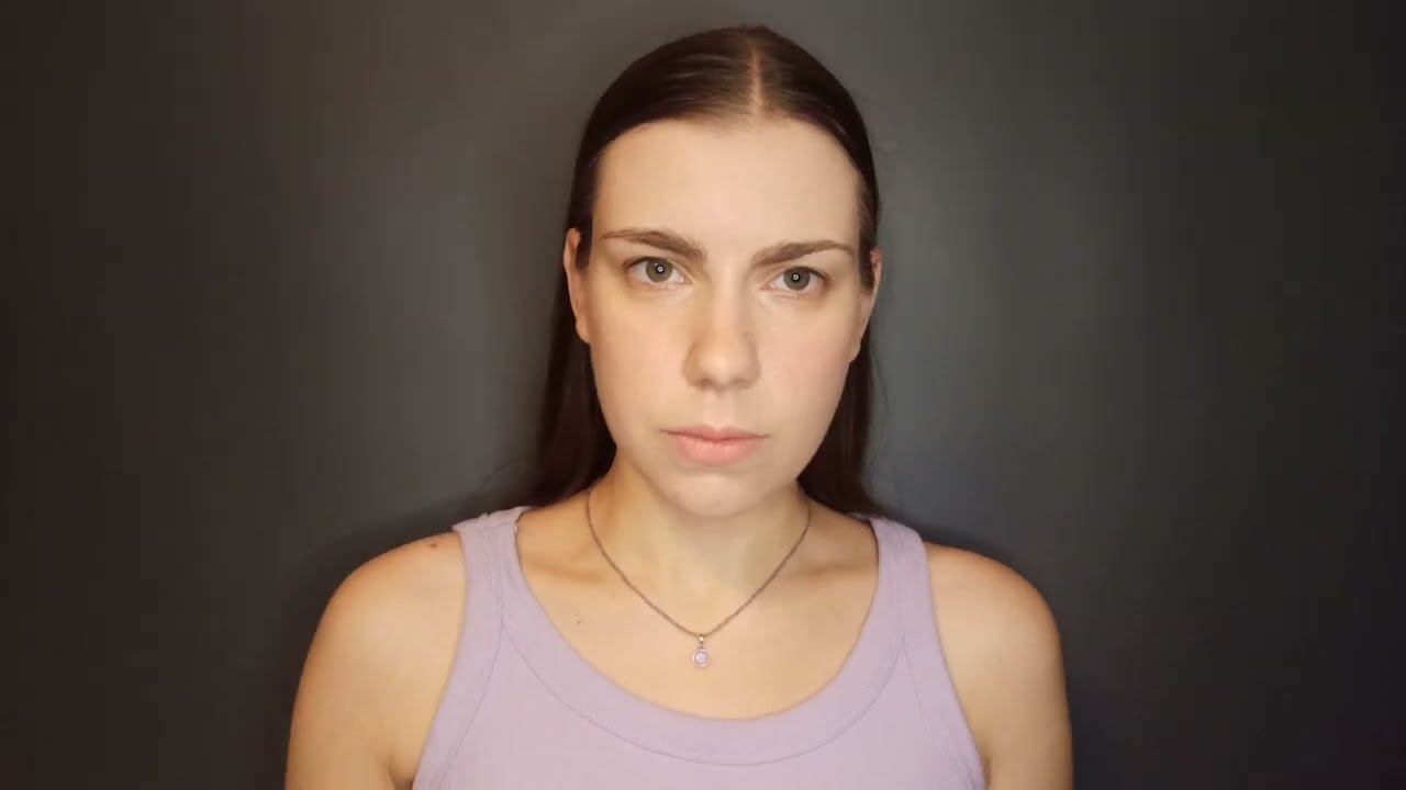 актриса Сутырина Анжелика. За минуту до съемки самостоятельных проб
