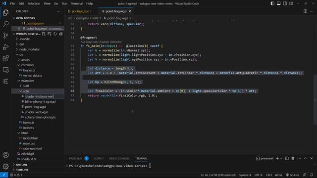 WebGPU by Examples (6): Point Light Model