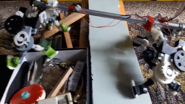 Разработка нового типа шагохода