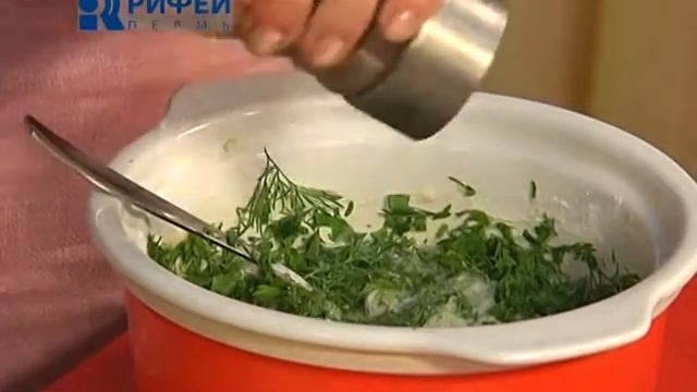 Что Есть   Оладушки с огурцами и зеленью