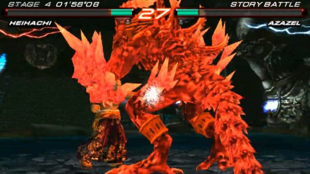 Tekken 6 (PSP) Story Battle Heihachi