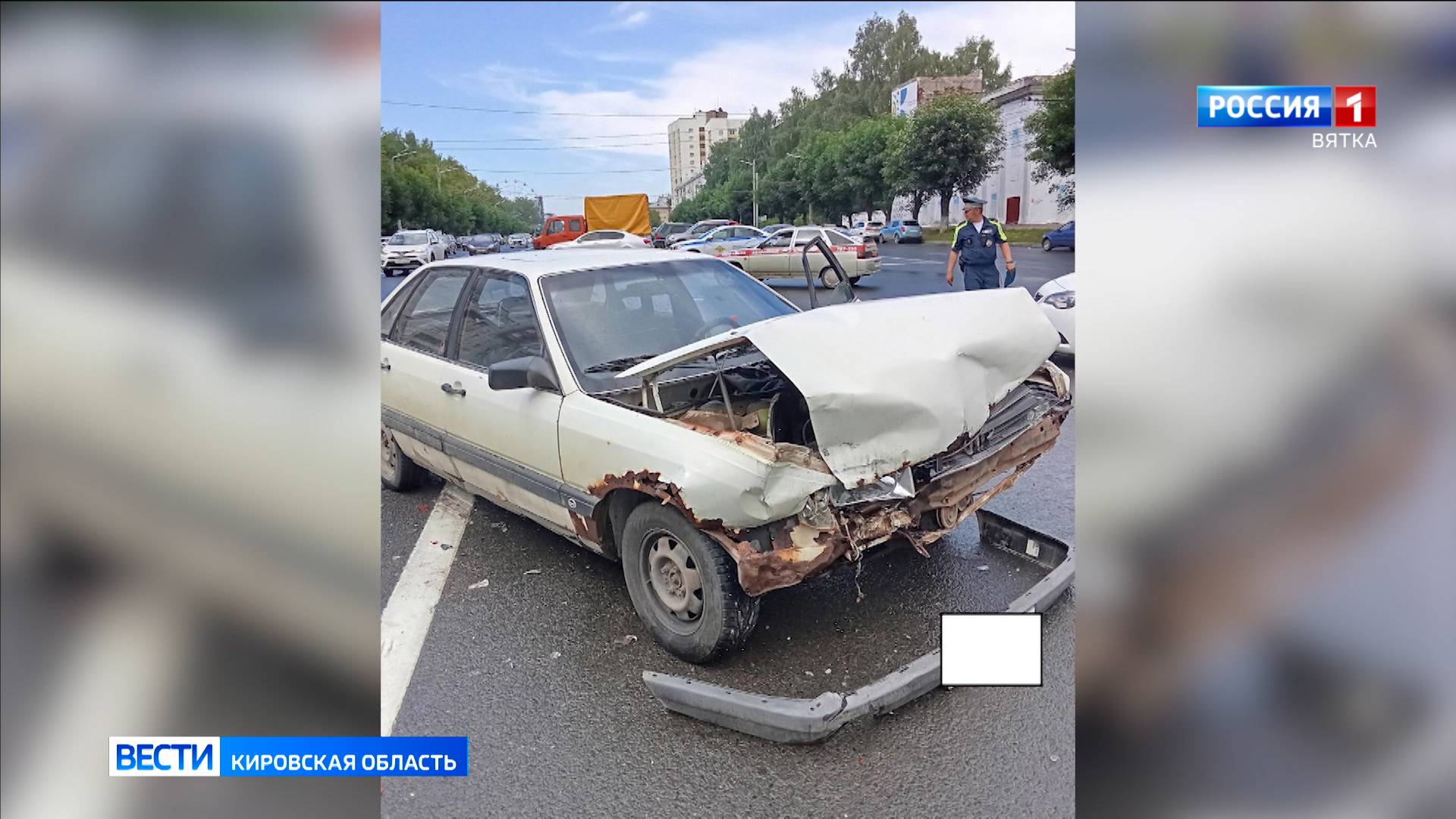 За сутки в Кировской области произошло девять ДТП:  два человека погибли, семь травмированы