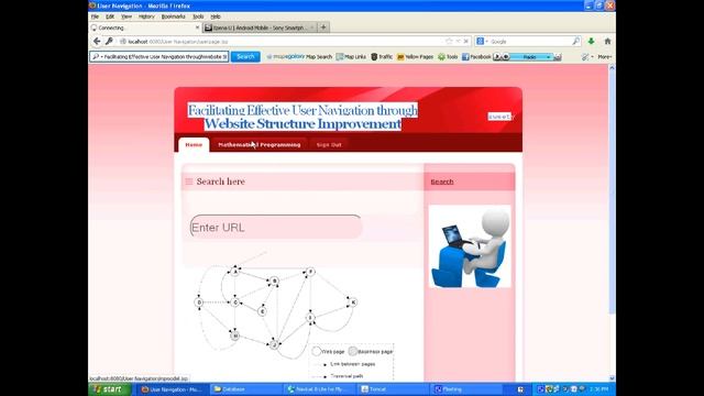 facilitating effective user navigation through website structure improvement   Java